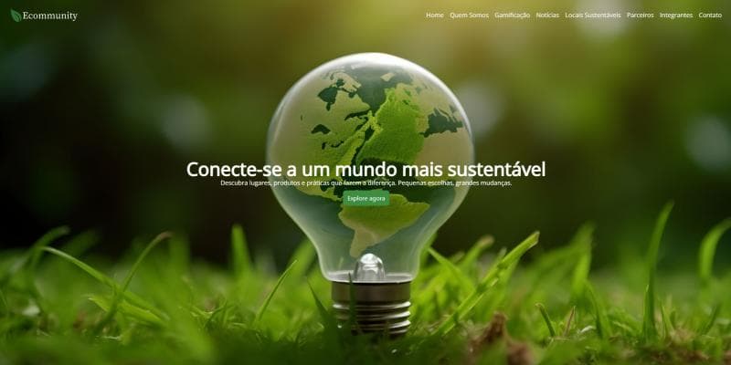Ecommunity: Plataforma Sustentável